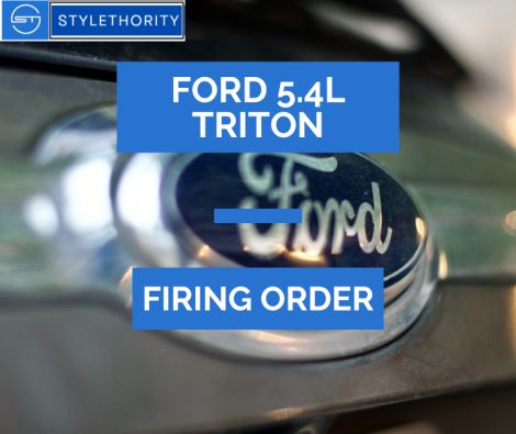 Ford 5.4 Triton Firing Order: Easy Explanation